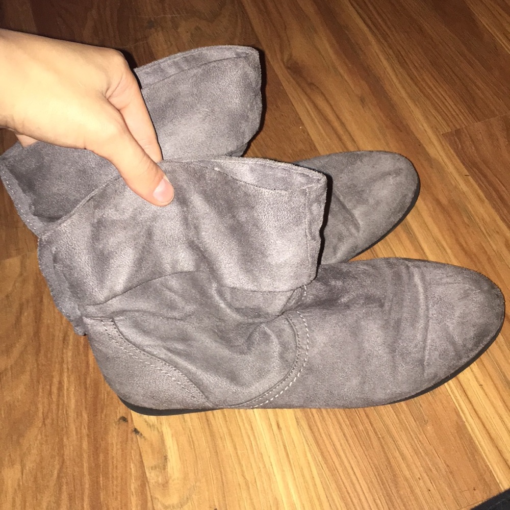 Brand - So Grey Ankle Boots